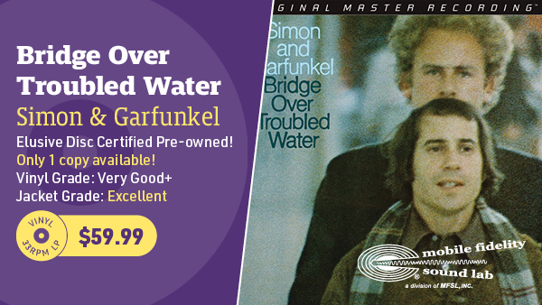 Simon & Garfunkel Bridge Over Troubled Water MOFI LP (Pre-owned, VG+)