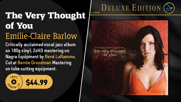 Emilie-Claire Barlow The Very Thought of You 180g LP