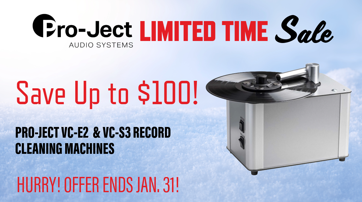 Pro-Ject Limited Time Sale, Save Up To $100 On Record Cleaners.